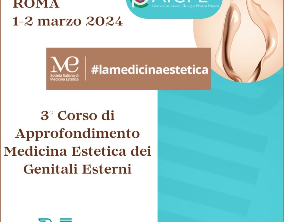 3° corso "Medicina Estetica dei Genitali esterni femminili", Roma 1-2 Marzo 2024 - EIDON salus