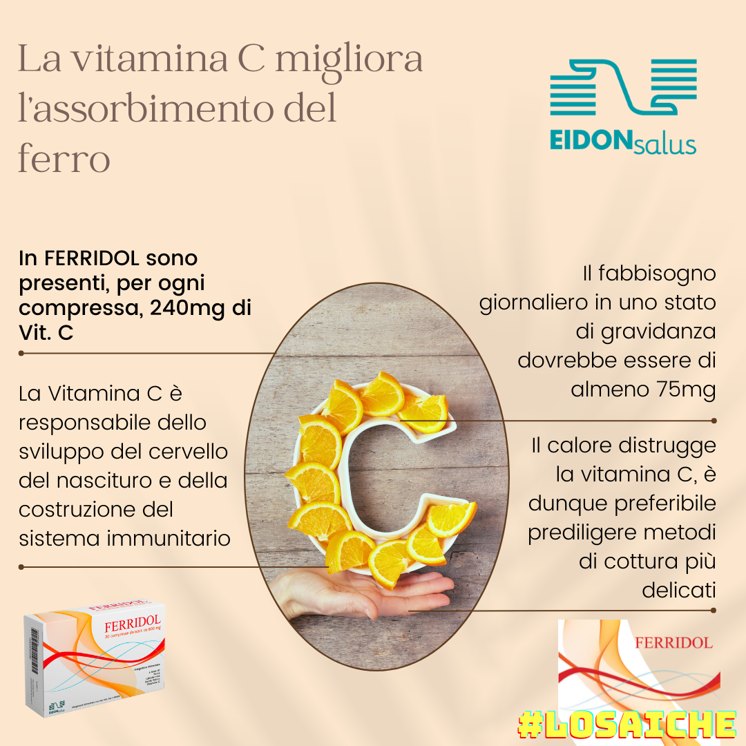 #losai che -VItamina C - EIDON salus